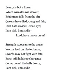 333 In Time Of Pestilence by Thomas Nashe