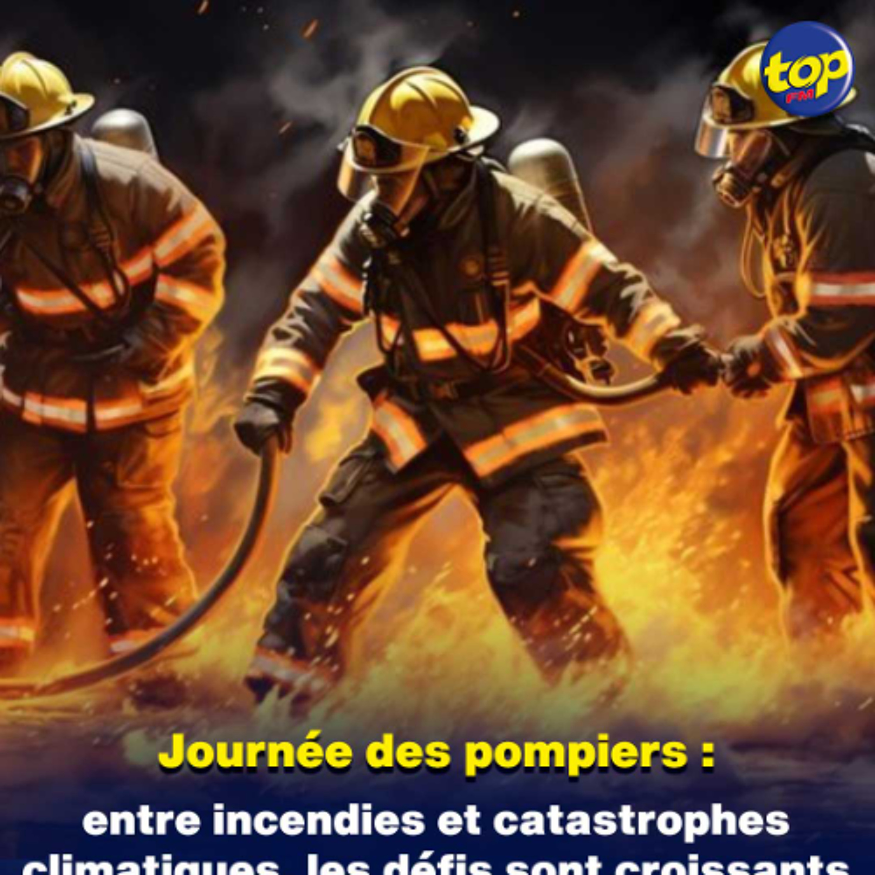 Journée des pompiers : entre incendies et catastrophes climatiques, les défis sont croissants pour les soldats du feu