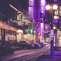 Street Corner At Night