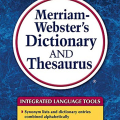 [FREE] EBOOK 📘 Merriam-Webster's Dictionary and Thesaurus, Trade Paperback by  Merri