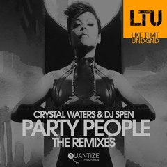 Premiere: Crystal Waters & DJ Spen - Party People (Micfreak Disco Remix) | Quantize Recordings