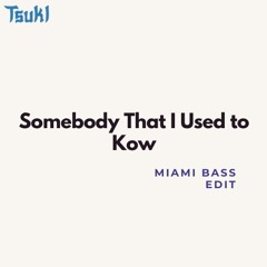 Somebody That I Used To Know (TSUKI MIAMI BASS EDIT) *FILTERED DUE TO COPYRIGHT