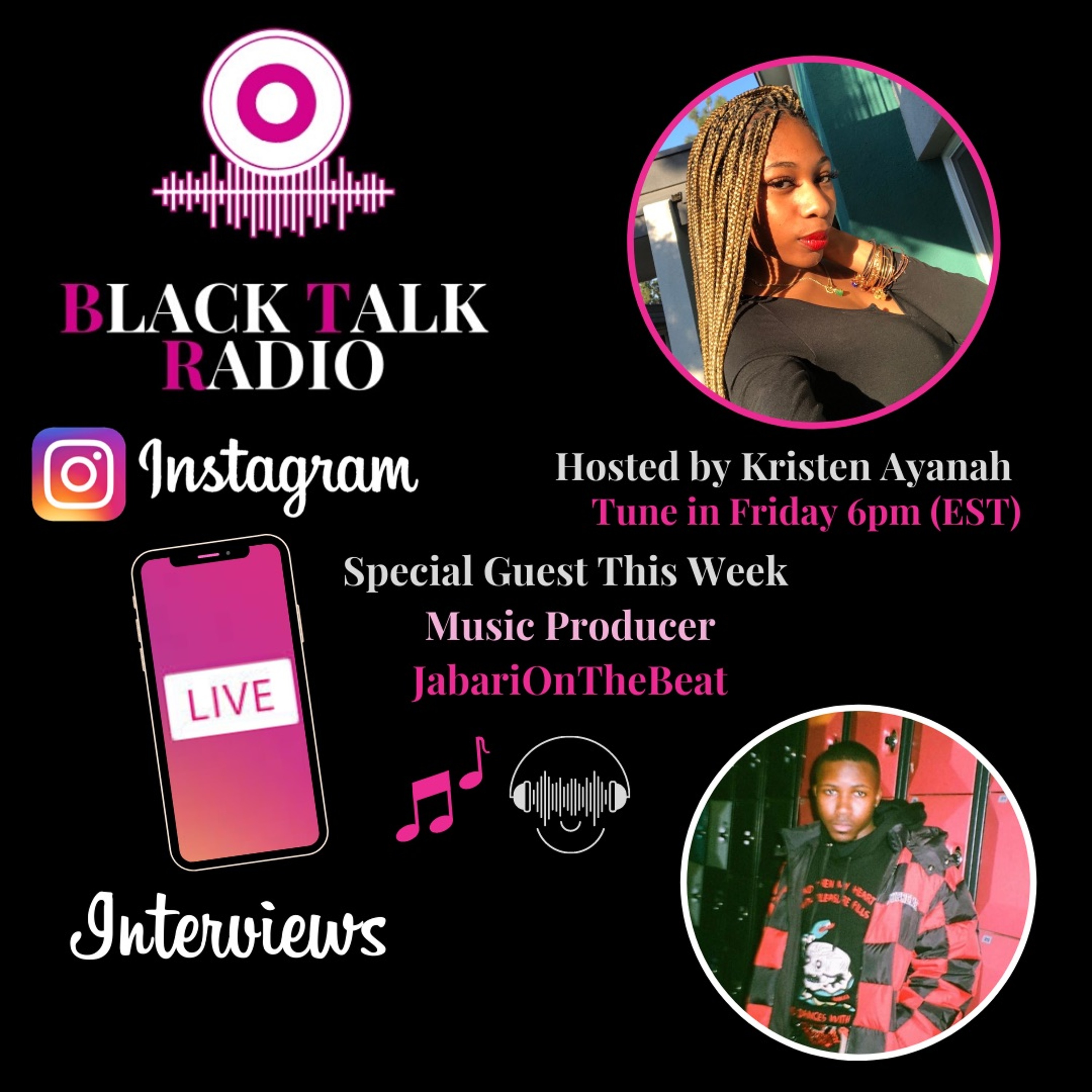 Black Talk Radio Season 3 Ep. 21 (JabariOnTheBeat Interview 🎧✨) episode artwork