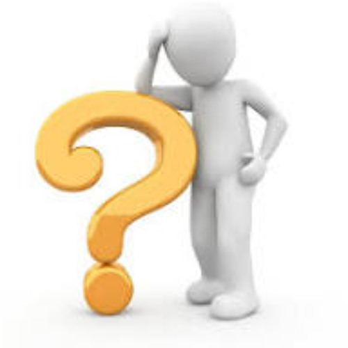 question mark  "let u know"