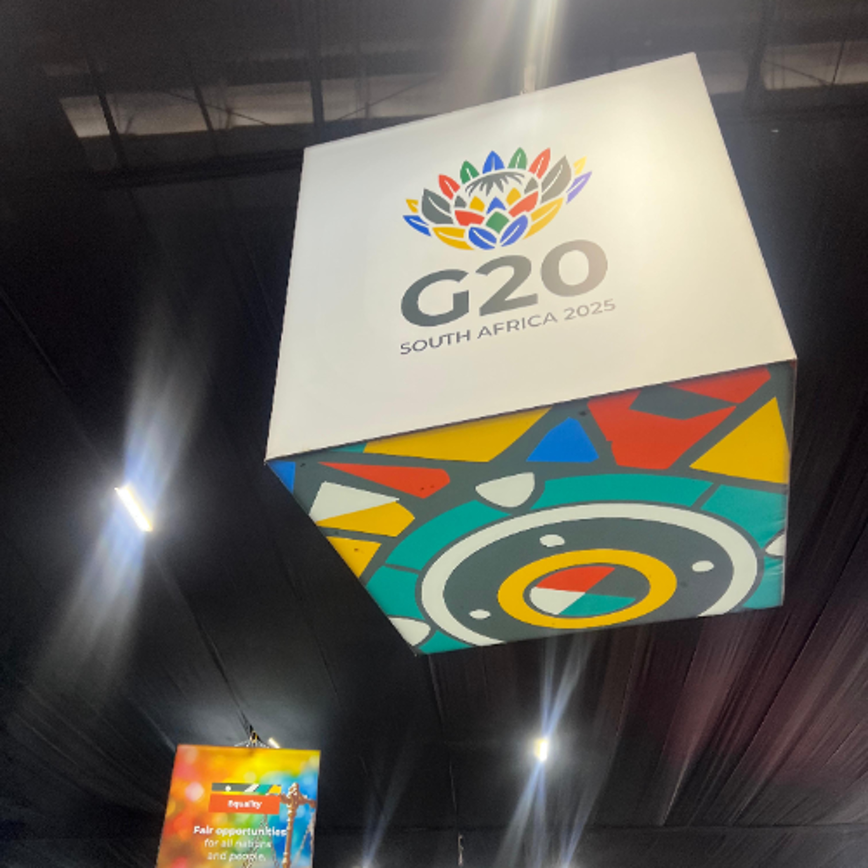 Radio Islam's Rabia Mayet describes the atmosphere  at the G20