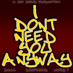 i dont need you anyway