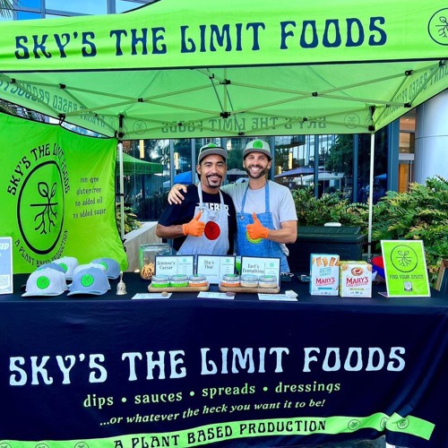 Skyler Heyman & John Swafford - Co-owners of Sky's The Limit Foods plant-based dressings and dips
