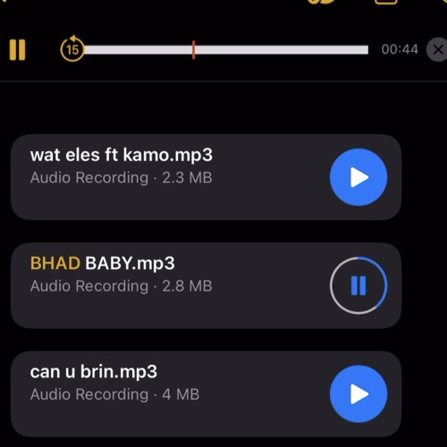 Stream BHAD BABY (SNIPPET) by SUPREME LEAKS | Listen online for free on