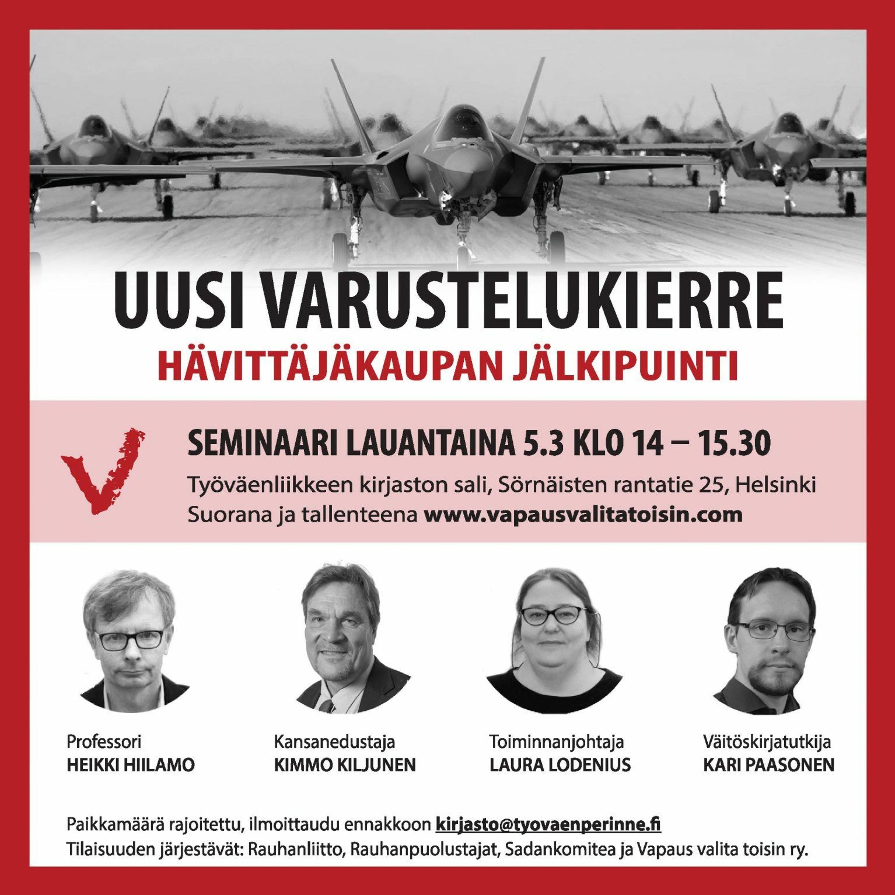 UUSI VARUSTELUKIERRE – hävittäjäkaupan jälkipuinti. episode artwork