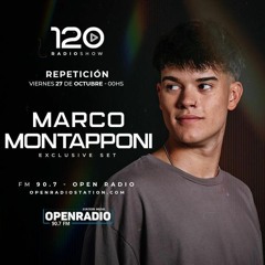 [27-10-2023] Marco Montapponi x @120producciones Radio Show