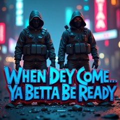 When Dey Come, Ya Betta Be Ready
