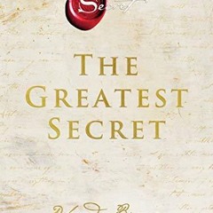 (Get) [Epub] The Greatest Secret (The Secret)