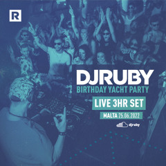 DJ Ruby Live at Birthday Yacht Party, Malta 25.06.2022