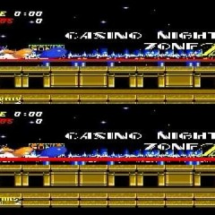 Sonic 2 Casino Night Zone 2 Player Bass Cover
