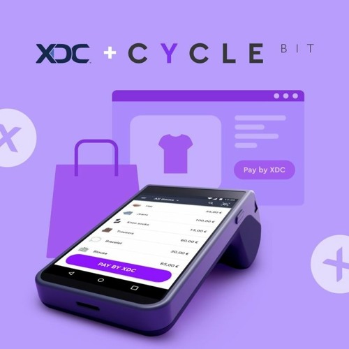 l'intégration de XDC avec Cyclebit simplifie les paiements.