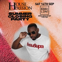 Supa D + Terminal 4 LIVE SET #HousePassion 14/09/24 @ Egg LDN