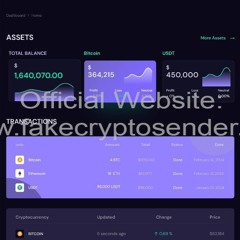 Fake Crypto Sender Software