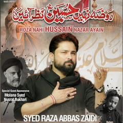 Roza Nahi Hussain (a.s) Nazar Ayen  --  Syed Raza Abbas Zaidi  --  2023