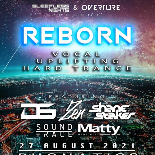 REBORN Live Stream feat D6 27/08/2021