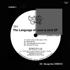 exclusive | ISH - Message Box | ERROR100