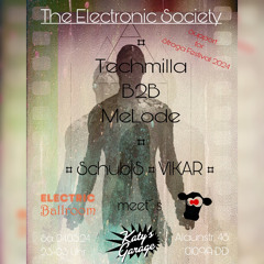 Schub|S @ The Electronic Society with VIKAR & MeLode (Katys Garage Dresden)(04.05.2024)