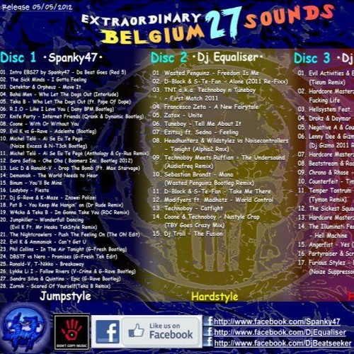 Extraordinary Belgium Sounds Volume 27 - DISC 2 (Mixed By DJ Equaliser) -2012- [HARDSTYLE]