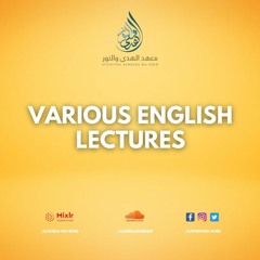 Various English Lectures - Diverse Engelse Lezingen