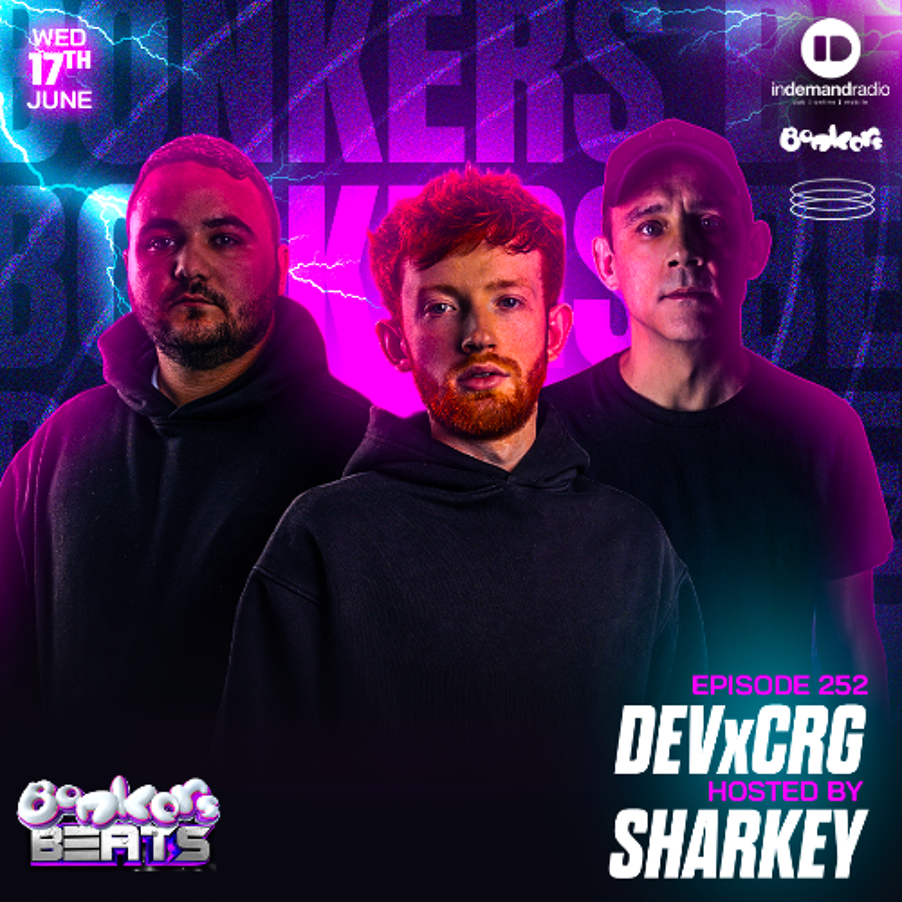 DEVxCRG hosted by Sharkey - Bonkers 252 episode artwork