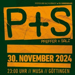 P+S Klubnacht w/ Dj Sonnenbrand - Kosta_T b2b DieZone