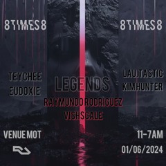 8 TIMES 8 LEGENDS VISHSCALE LIVE @VENUE MOT 01/06/24