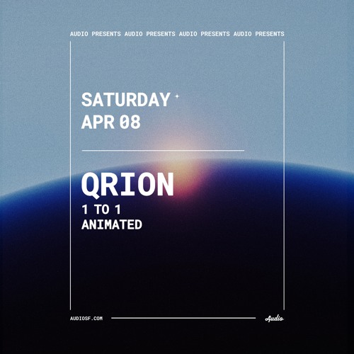 Animated Opening Debut @AudioSF 4/8/23 [Qrion I Miss Crying In The Club Tour]