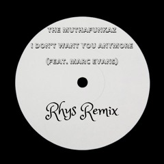 The MuthaFunkaz - I Don't Want You Anymore (feat. Marc Evans) (Rhys Remix)