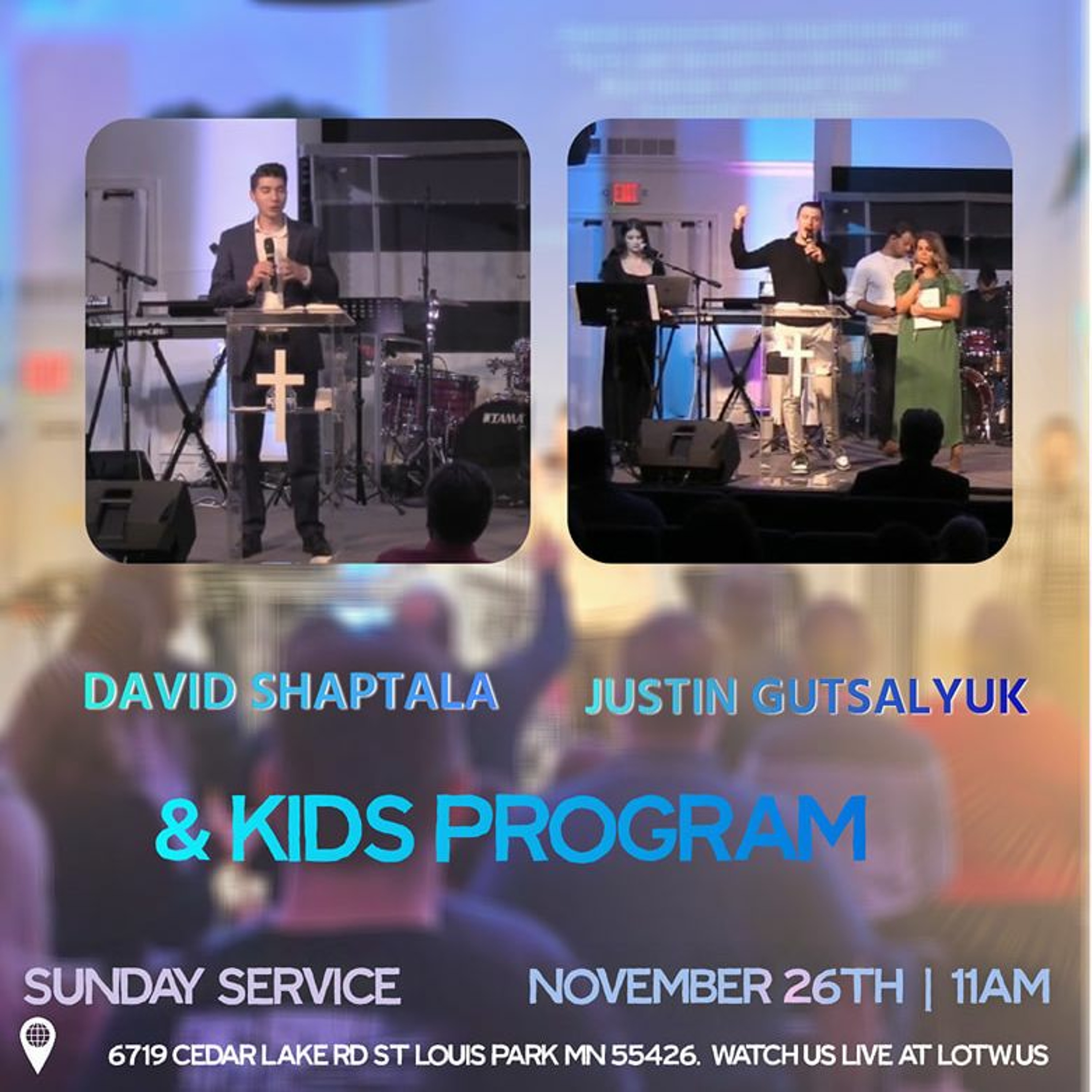 Justin Gutsalyuk | David Shaptala | Kids Program | 11.26.23 episode artwork