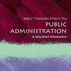 ✔️ [PDF] Download Public Administration: A Very Short Introduction (Very Short Introductions) by