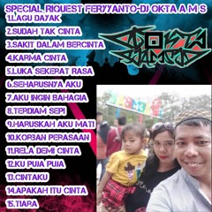 DJ DUGEM FUNGKOT TERBARU LAGU DAYAK SPECIAL RIQUEST FERRYYANTO EDISI GALAU - DJ OKTA AMS .mp3