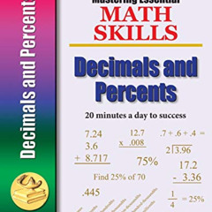 [Access] KINDLE 📙 Mastering Essential Math Skills Decimals And Percents (Mastering E