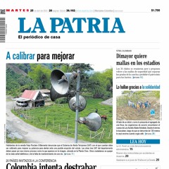 1. Titulares Del Informativo De La Mañana - Mar. 25 De Abril