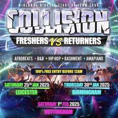 #Collision 2025 Notts | Afrobeats & Amapiano LIVEAudio | Ft @DJMargabwoy , @DJEman
