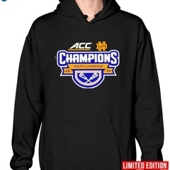 Notre Dame Fighting Irish 2024 ACC Men’s Lacrosse Tournament Champions Shirt