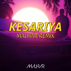 Kesariya (Malhar Remix) | Arijit Singh | Ranbir Kapoor | Synthwave