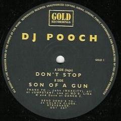 DJ Pooch –  Don't Stop - Gold Recordings (1995)