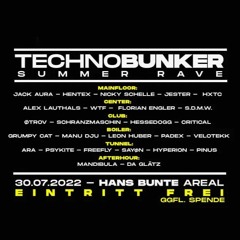 Techno Bunker Summer Rave By Jack Aura (Hans Bunte Fribourg 30.07.2022)