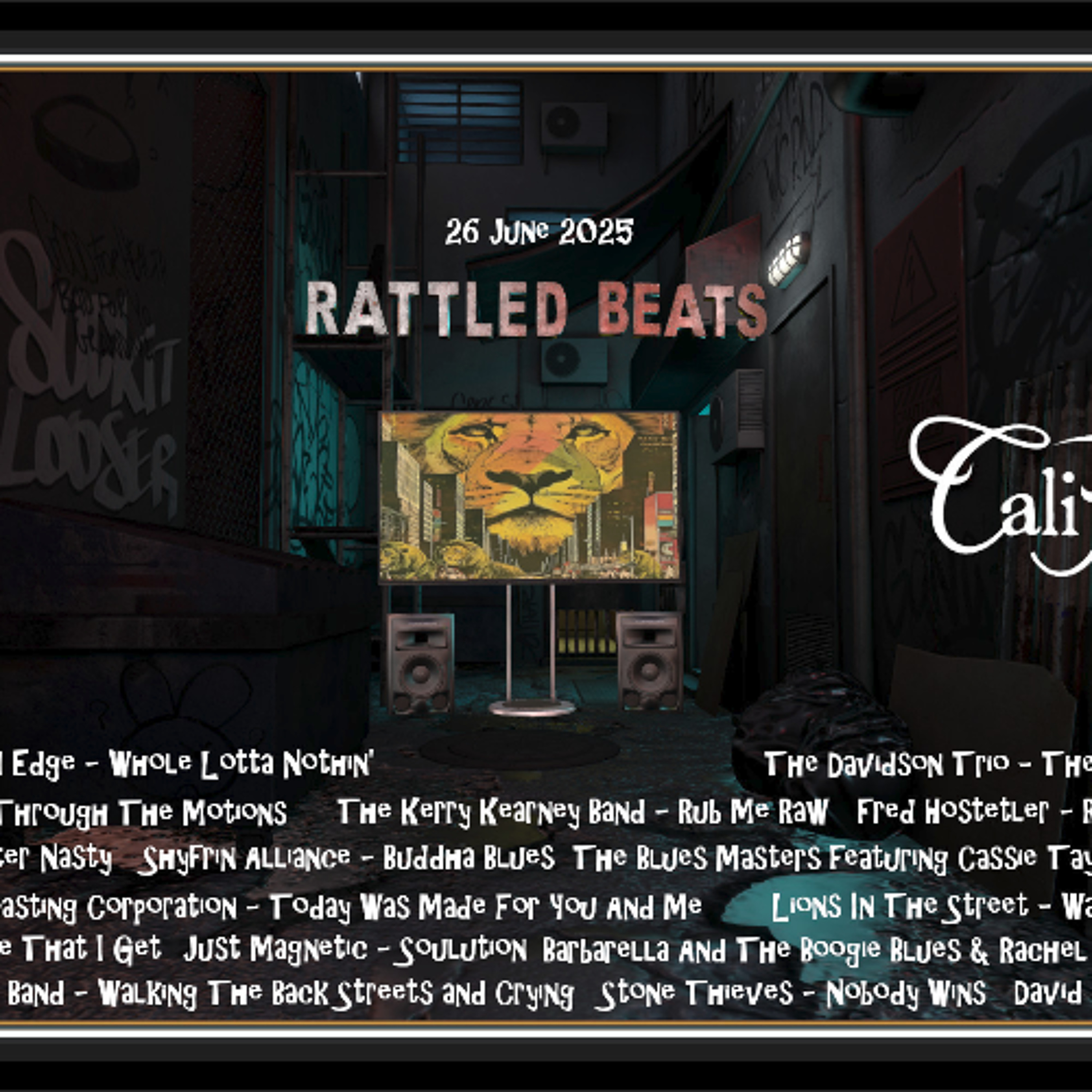 Rattled Beats 06-26-25 episode artwork