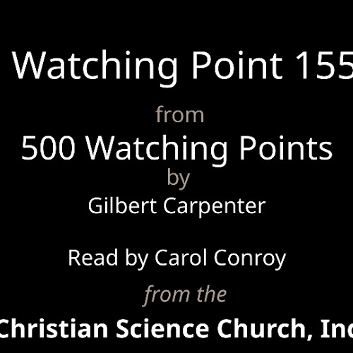 Watching Point 155, from 500 Watching Points by Gilbert Carpenter