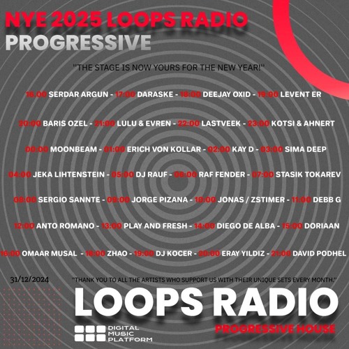 NYE 2025 - Loops Radio Progressive