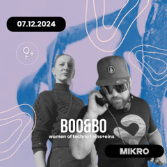 Boo&Bo | Mikrowellen @ Mikro Jena