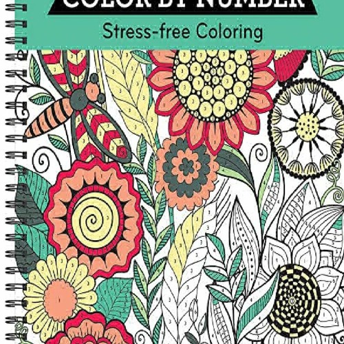 Stream (PDF) Brain Games - Color by Number: Stress-Free Coloring (Green