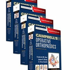 [Download] EPUB 💖 Campbell's Operative Orthopaedics, 4-Volume Set by  Frederick M Az