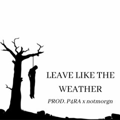 Leave Like The Weather (Prod. P4RA x notmorgn)