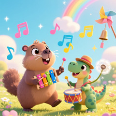 Capibara Melodies - Aventura en el Valle de los Dinosaurios